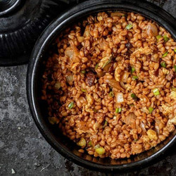 Korean Inspired Spelt Stir Fry
