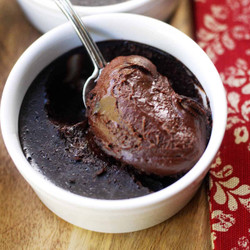 Baked Chocolate Custard