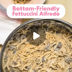 Bottom-friendly Fettuccine Alfredo
