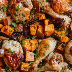 Celebration Chicken With Sweet Potatoes And Dates