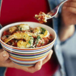 Seafood Risoni With Tomato