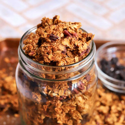 Crunchy Maple Pecan Egg White Granola