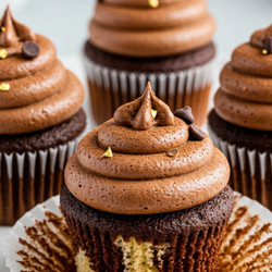 Bakery-style Chocolate Marble Cupcakes At Home