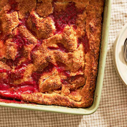 Peach And Raspberry Pandowdy