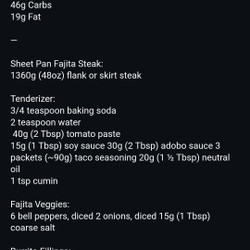 Sheet Pan Cheesy Steak Fajita Burritos