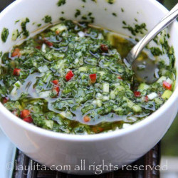 Sauce Chimichurri Traditionnelle