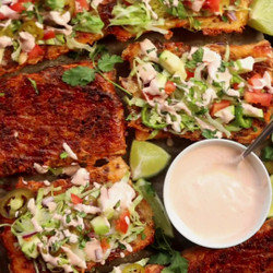 Upside Down Puff Pastry Tacos