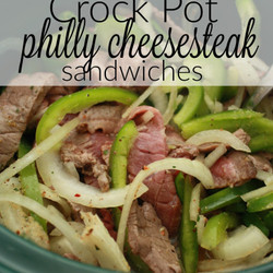 Philly Cheese Steak Crock Pot Recipe
