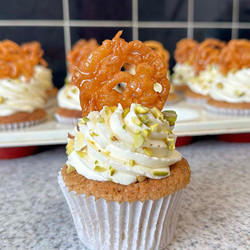 Jalebi Cupcakes
