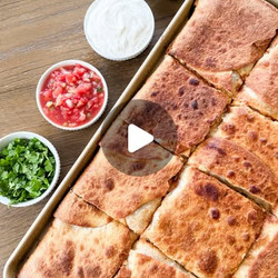 Sheet Pan Quesadillas