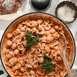 Creamy Sundried Tomato Orecchiette