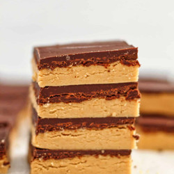 No Bake Peanut Butter Bars