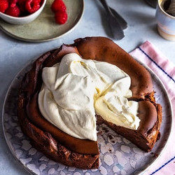 Double Chocolate Bask Cheesecake