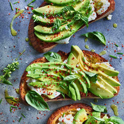 Avocado Toast With Burrata