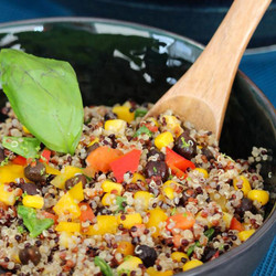 Black Bean, Corn, And Quinoa Salad