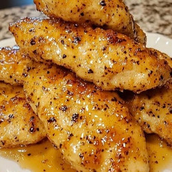Air Fryer Honey Butter Garlic Chicken Tenders