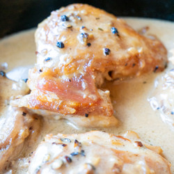 Chicken Au Poivre
