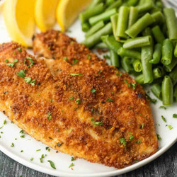 Easy Parmesan Crusted Tilapia Rrecipe