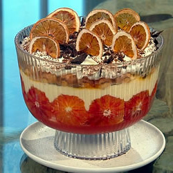 Blood Orange Trifle