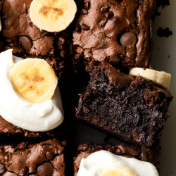 Fudgy Banana Brownie Recipe
