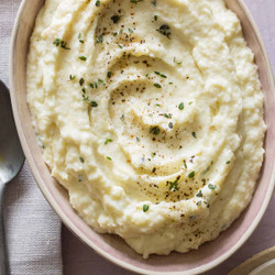Cauliflower, Parsnip And Roasted Garlic Mash