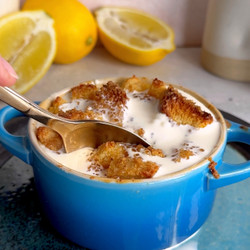 Lemon Bread and Butter Pudding
