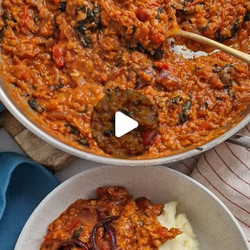 Lentil, Bacon &amp; Red Onion Stew