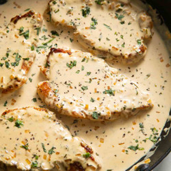 Creamy Mustard Pork Chops