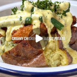 Chicken Kiev Jacket Potato