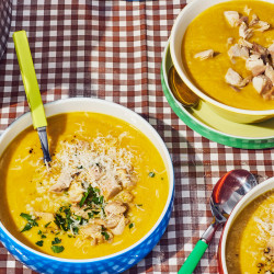 Blended Pastina Soup