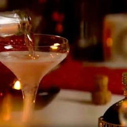 Nigellas Filthy Fizz cocktail