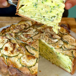Gâteau Invisible Aux Courgettes