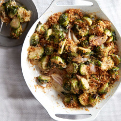 Brussels Sprouts Gratin