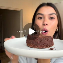 High Protein Chocolate Lava Cake