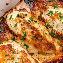 Parmesan Crusted Mayo Chicken