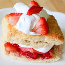 Sourdough Strawberry Shortcake