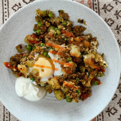 Eggs in Beef