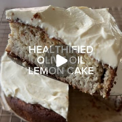 Healthified Lemon Cake