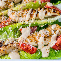 Grilled Chicken Caesar Wraps