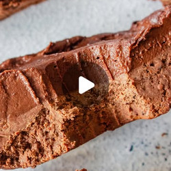 Chocolate Mousse No Bake Brownie Slab