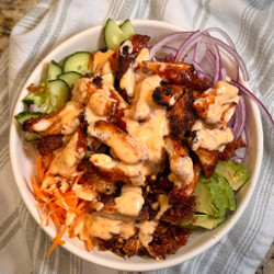 Crispy Rice Bang Bang Bowls