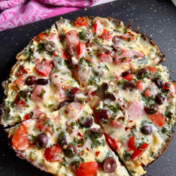 Tortilla Strip Pizza