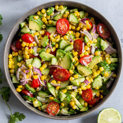 Grilled Chicken With Tomato-avocado Salad