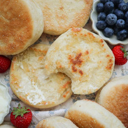 Sourdough English Muffins