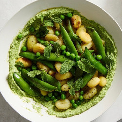 Gnocchi &amp; Peas With Whipped Feta