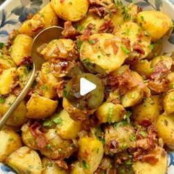German Potato Salad With Bacon Dressing