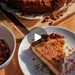 Fruity Pebbles Cheesecake