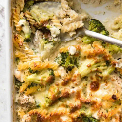 Creamy Chicken And Broccoli Pasta Bake