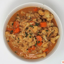 Red Curry Cauliflower