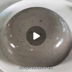 High Protein Black Sesame Jelly Cake